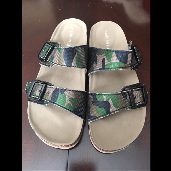 Madden Girl Shoes - Madden Girl Camo Sandals